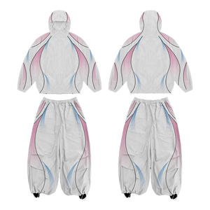 Conjuntos de cortavientos estéticos personalizados con un look moderno y producción de diseño privado - Product Image 1