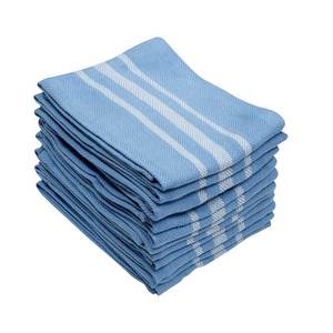 Top Quality Green and <b>White</b> Striped 100% Cotton Material Customized Print Tea <b>Towels</b> Indian Exporter - Product Image 2