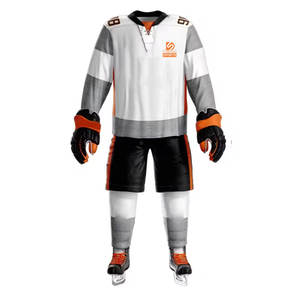 Tenue de hockey sur glace la plus populaire avec design imprimé personnalisé, couleurs sur mesure, vêtements de sport de haute qualité, soldes, grandes tailles - Product Image 2