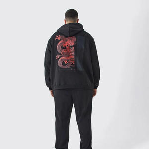 Sudaderas con capucha de invierno de alta calidad Unisex, chándal acampanado con logotipo bordado personalizado, función de talla grande, ropa de calle al por mayor para hombres - Product Image 1