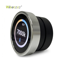 Wisecoco 1,52 Zoll 360*360 Drehknopf-Display-Schalter Smart Home Thermostat-Steuerungslösung UART-Encoder Smart Knob Screen