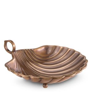 Bol à fruits vintage en laiton antique poli - Décoration d'intérieur écologique de style américain - Cadeau d'affaires - Marque METAL WAVE - Autre - Product Image 5