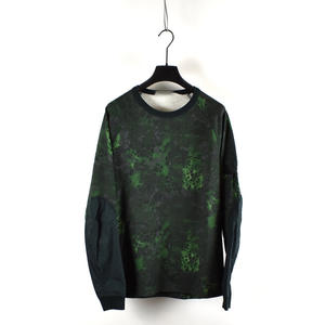 Sudadera de Forro Polar Verde Camuflaje para Hombre, Venta Caliente de Invierno, Sudadera Personalizada con Estampado en Relieve, Ropa Casual - Product Image 1