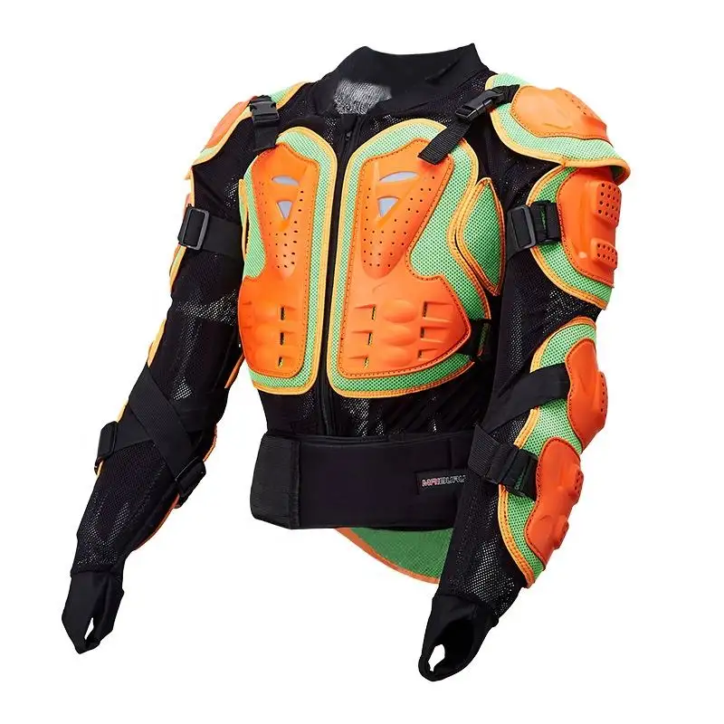 Colete de proteção para motocicleta, jaqueta de proteção corporal, roupa de corrida, equipamento de proteção para moto