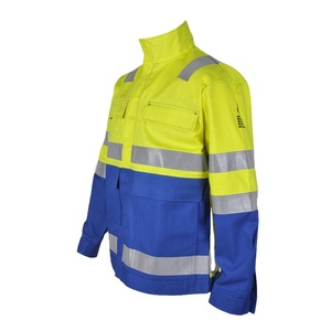 Vêtements de travail de sécurité haute visibilité Manteau de pluie imperméable haute visibilité - Product Image 3