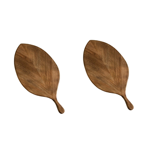Tabla de Cortar de Madera Hecha a Mano con Forma de Hoja, Tabla para Picar Carne, Esencial para la Cocina, Decoración del Hogar, Venta al por Mayor desde Vietnam - Product Image 3