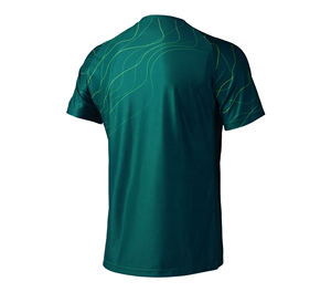 Camiseta de sublimación personalizada de alta calidad para hombre, ropa deportiva de secado rápido con estampado completo, tela de poliéster, camiseta de entrenamiento que absorbe la humedad - Product Image 1