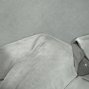 High Quality Mens Clothing Streetwear Hip Hop Acid Wash Rhinestone <b>Hoodie</b> Custom Sun Faded <b>Oversized</b> Pullover <b>Black</b> Men Hoodies - Product Image 4