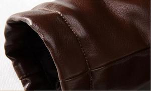 Veste en cuir d'agneau véritable de haute qualité pour hommes pour l'hiver Design vieilli; Maximize Wear propose des prix de gros - Product Image 5