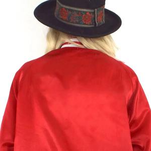 Chaqueta bombardero personalizada de satén a la moda, precio al por mayor, ropa informal para mujer, chaqueta de satén para mujer - Product Image 5