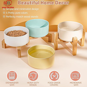 Comederos para Mascotas de Plástico de Grado Alimenticio, Ecológicos, No Tóxicos, Duraderos, Personalizados OEM, Pequeños, Redondos, Antideslizantes, para Viajes, para Perros y Gatos - Product Image 5