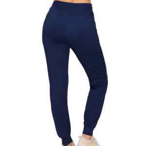 Pantalones Deportivos de Cintura Alta para Mujer, Nuevos, de Algodón 100%, Ecológicos, Súper Cómodos, con Logotipo Personalizado, para Gimnasio y Fitness - Product Image 2