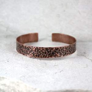 2023 Alaska Romania <b>Dragonfly</b> Leather Bracelet Copper Vintage Rose Bracelet <b>Jewelry</b> Carved Flower Bangle heavy weight bracelet - Product Image 2