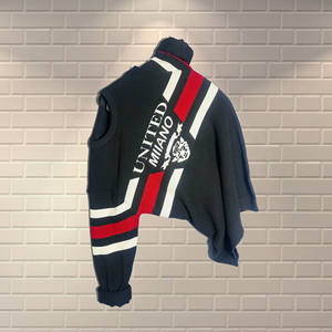 Suéter de rayas de algodón 100% de Venta caliente para hombres diseño de punto informal personalizado - Product Image 2