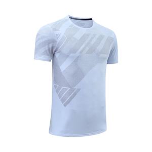 T-shirts pour hommes Séchage rapide Sports Fitness Vente en gros en stock T-shirt personnalisé pour hommes Séchage rapide T-shirt respirant pour homme - Product Image 1