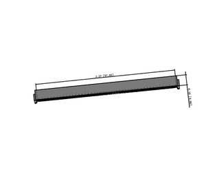 Connecteur carte-à-carte SOLC-145-02-L-Q-A, connecteur de type prise rectangulaire 145 broches pour interconnexion de circuits électroniques sur carte de circuit imprimé (PCB) - Product Image 1