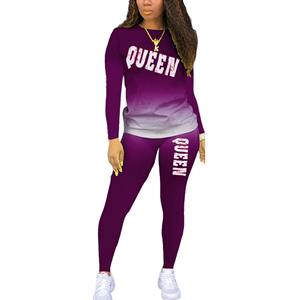Sudadera con capucha de gran tamaño de alta calidad para mujer, sudadera deportiva con estampado Digital Street Fashion, conjunto de chándal de invierno de talla grande nuevo - Product Image 5