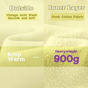 Sweat à capuche 100% coton personnalisé Digital Tie-Dye Acid Wash 3D Embroidery Stonewashed Techniques OEM Service Front Placement - Product Image 5