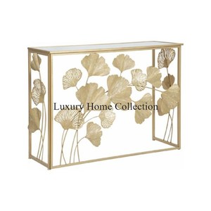 Large Drops Shape Metal <b>Silver</b> Color High Quality Material <b>Console</b> and Side <b>Table</b> Shiny Polished Home & Villa Decorative Supply - Product Image 5