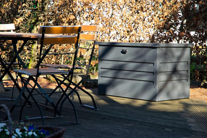 Boîte <span class=keywords><strong>de</strong></span> rangement <span class=keywords><strong>en</strong></span> métal robuste pour <span class=keywords><strong>jardin</strong></span>, <span class=keywords><strong>coffre</strong></span> utilitaire imperméable pour l'extérieur, pour ranger les outils, les coussins et les équipements <span class=keywords><strong>de</strong></span> patio - Product Image 6