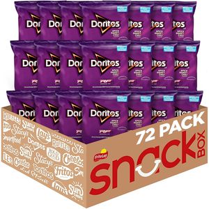 Chips de Tortilla con Sabor a Doritos, Sabor Picante y Dulce con Grasa Reducida, Paquete de 72 - Product Image 1