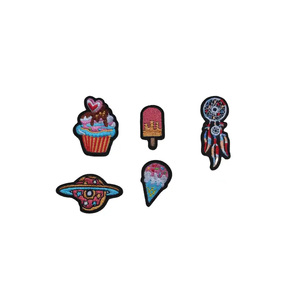 Écussons tissés de broderie d'excellente qualité personnalisés meilleur pas cher visage de tigre fer sur des patchs brodés pour vêtements - Product Image 3