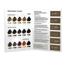 Livre de nuancier BrowXenna, 1 pièce - Product Image 1