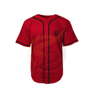 Camisetas de béisbol con botones personalizados, diseños personalizados con nombres de equipos y nombres de jugadores - Product Image 1