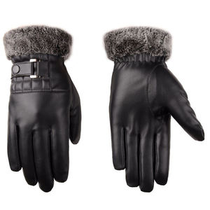 Gants en cuir noir de qualité supérieure pour la salle de sport, le fitness et l'entraînement sportif, confortables et au design moderne pour le cyclisme quotidien et une utilisation décontractée - Product Image 6