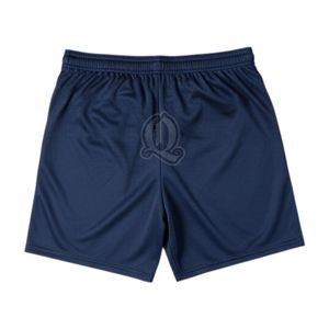กางเกงขาสั้นเล่นฟุตบอลสีน้ำเงินเข้มสำหรับผู้ชายกางเกงขาสั้นเล่นฟุตบอลสำหรับฝึกซ้อมเอวยางยืดแห้งเร็วผ้าโพลีเอสเตอร์ระบายอากาศ - Product Image 3