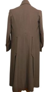 Robe de clergé marron, vêtement liturgique, manteau de prêtre respirant, reproduction des grands manteaux napoléoniens français - Product Image 2
