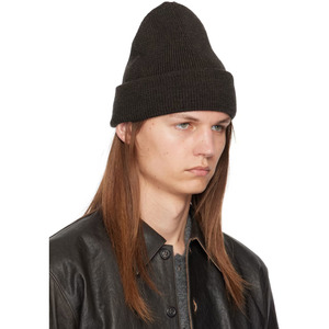 Haute qualité acrylique 3D broderie Slouchy plaine côtes tricot respirant imperméable hiver voyage personnalisé bonnet - Product Image 2