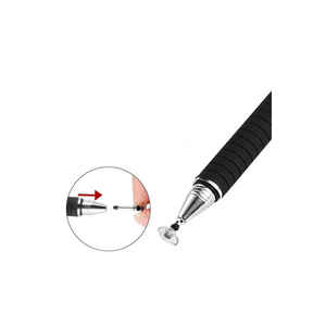 Netzy YX Smart Magnetic Aluminium Replacement Stylus <b>Pen</b> Tip Universal Capacitive Touch Screen Nib Gray for Drawing - Product Image 2
