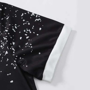 Nouveau design de polos à sublimation Vêtements pour hommes T-shirts polo en coton grande taille respirants High Street New Fashion Style - Product Image 4