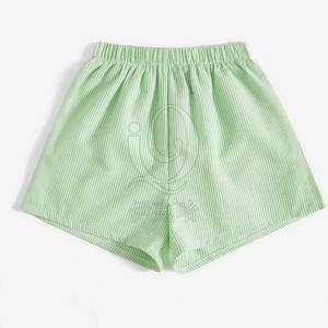 กางเกงขาสั้นผู้หญิงทรงปกติ ระบายอากาศได้ดี สไตล์ไฮสตรีท คุณภาพสูง ขายส่ง MOQ ต่ำ ดีไซน์ล่าสุดปี 2025 ผลิตในปากีสถาน - Product Image 1