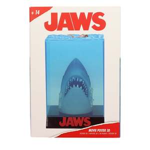 Statue 3D du requin blanc de Jurassic World en plastique - Product Image 2