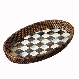 Équipement de restauration haut de gamme pour les hôtels, les restaurants et la restauration Plateau de service en bois fabriqué à la main Plat de service alimentaire - Product Image 6