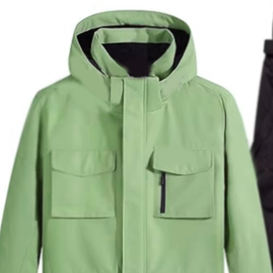 Combinaison de ski unisexe grande taille en polaire chauffante - Imperméable, coupe-vent, respirante et anti-transpiration pour le snowboard - Product Image 5