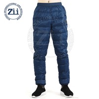Nouveau style – Pantalon décontracté en toile matelassée pour homme, idéal pour l'extérieur, qualité supérieure, couleur unie, coupe-vent, écologique, taille mi-haute, léger