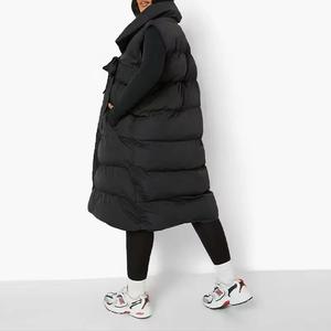 Chaqueta de Mujer al por Mayor, Chaqueta Larga de Invierno para Mujer, Ropa Casual de Mujer, Chaqueta Acolchada Gruesa de Plumón para Mujer - Product Image 4