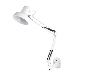 Samassi E27 white flexible <b>wall</b> <b>sconce</b> (GSC 204200055) - Product Image 1