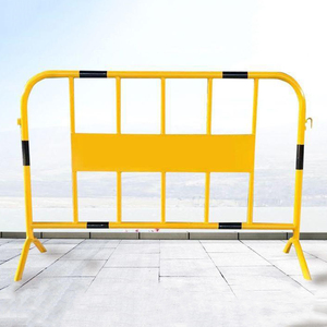 Barrière de contrôle de foule pour piétons, barrière de concert en acier galvanisé, revêtement en poudre, clôture temporaire, barricade anti-choc - Product Image 6