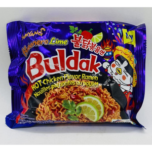 Wholesale SAMYANGG Buldak <b>Hot</b> Chicken Habanero Lime Flavor Instant Ramen 135g Bulk Packaging Fried Processing - Product Image 2
