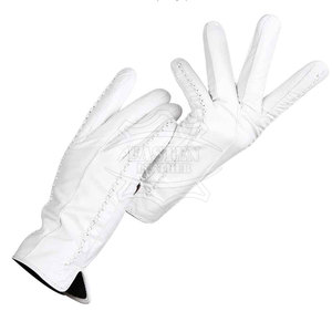 ถุงมือหนังยาวถึงข้อมือปรับแต่งได้สไตล์เรียบง่ายเป็นมิตรกับสิ่งแวดล้อมถุงมือแฟชั่นฤดูหนาว - Product Image 1