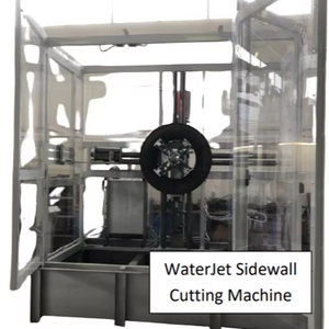 MÁQUINA DE CORTE DE PARED LATERAL WATERJET TIPO 3 Hasta 4,2 MT como diámetro externo del neumático - Product Image 1