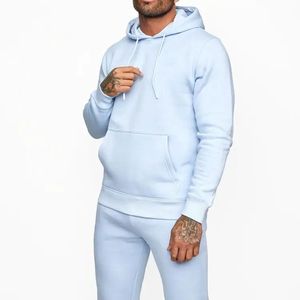Custom Fitness <b>Men's</b> <b>Pullover</b> Jacket Gym Pant Jogging <b>Men</b> Tracksuit Sweatshirts <b>Men's</b> Hoodies Set Sweatsuits 2 piece sets - Product Image 2