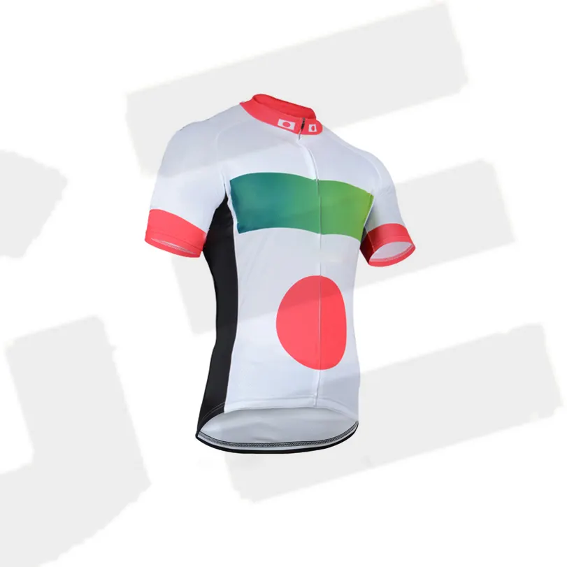 Roupa masculina de ciclismo com zíper, uniforme de secagem rápida para mountain bike