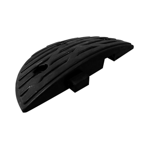 Couverture de rampe de vitesse en caoutchouc ECO 30 x 15 x 4,5 cm en PVC pour la sécurité routière / rampe de protection de câbles - Product Image 2