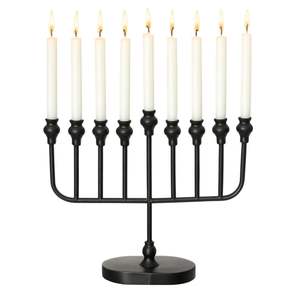 Bougeoir Menorah classique et moderne Design élégant pour améliorer la décoration de la maison et des vacances au meilleur prix de gros - Product Image 3
