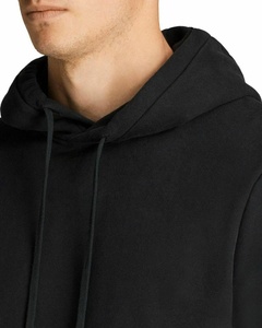 OEM al por mayor Logotipo de impresión personalizada de alta calidad básicos de algodón mezclado deporte gimnasio peso pesado transpirable sudaderas con capucha para hombre - Product Image 4